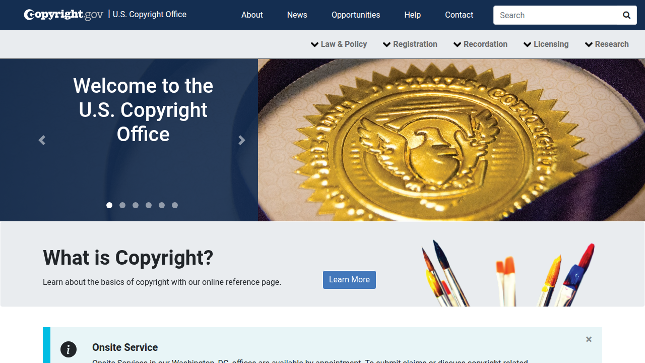 The U.S. Copyright Office website is the authoritative source for information on copyright law and fair use.