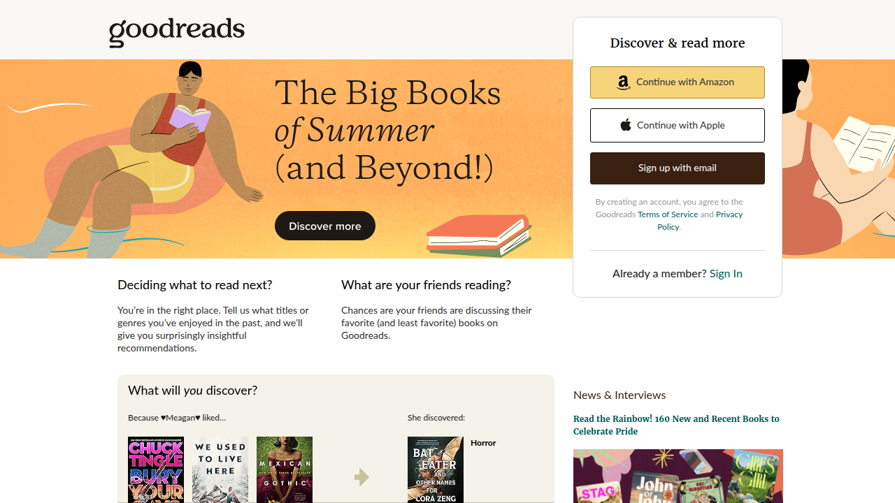 Explore a vast community of readers and discover curated book lists on Goodreads.