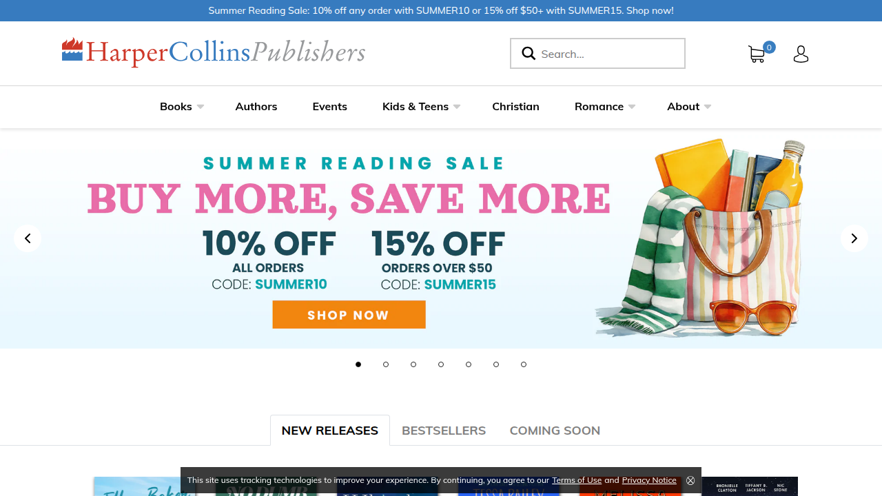 Explore children's book recommendations and publishing news on the HarperCollins website.